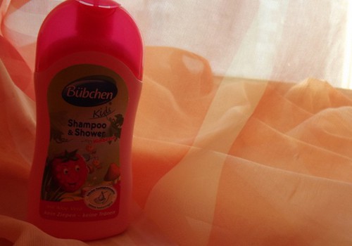 Розовый шампунь Bubchen - что-то ароматное для девочек
