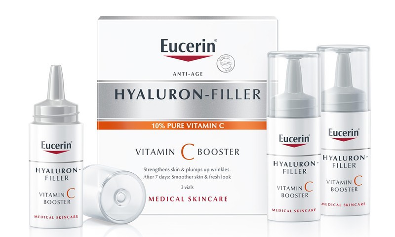 Приглашаем тестировать серум Eucerin Hyaluron - филер с витамином C!