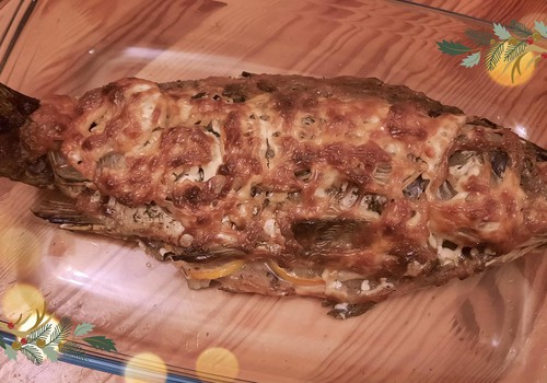 Карп, запеченный в духовке. Отличный вариант для праздничного ужина!
