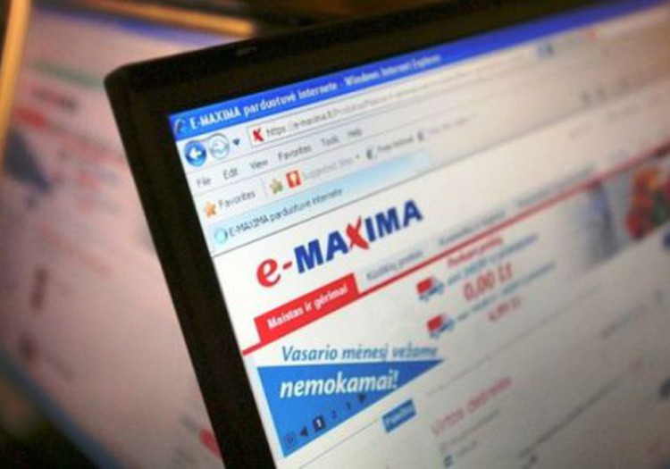 Maxima открыла свой интернет-магазин