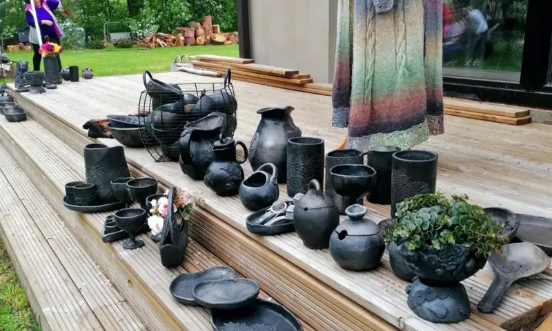 Твороческая мастерская черной керамики!
