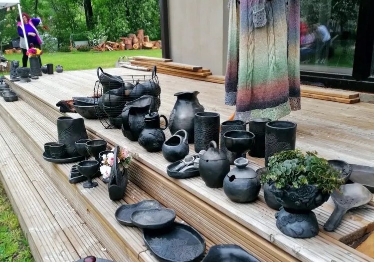 Твороческая мастерская черной керамики!